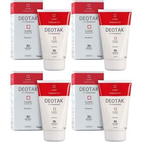 Deotak Classic Normal Cilt 4x35 ml Unisex Krem Deodorant