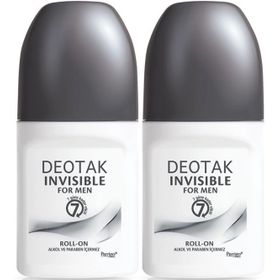 Deotak For Men Invisible 2x35 ml Erkek Roll-On Deodorant