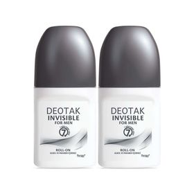 Deotak For Men Invisible 2x35 ml Erkek Roll-On Deodorant