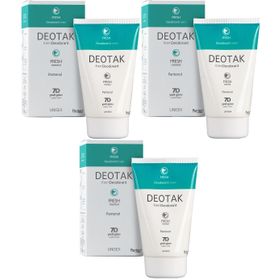 Deotak Fresh Mentol 35 ml 3 Adet Unisex Krem Deodorant