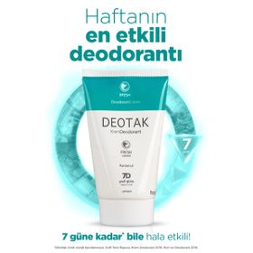 Deotak Fresh Mentol 35 ml Krem Stick Deodorant