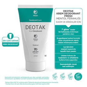 Deotak Fresh Mentol 35 ml Unisex Deo Krem