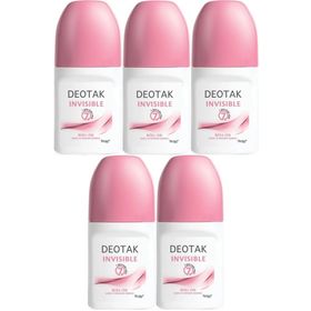 Deotak Invisible 35 ml 5 Adet Kadın Roll-On