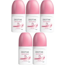 Deotak Invisible 35 ml 5 Adet Kadın Roll-On