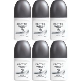 Deotak Invisible 35 ml 6 Adet Erkek Roll-On