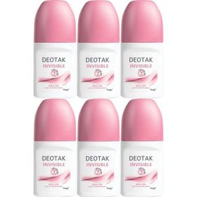 Deotak Invisible 35 ml 6 Adet Kadın Roll-On