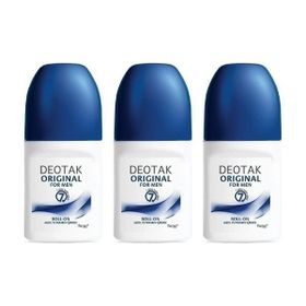 Deotak Original For Men 3x35 ml Roll-On Deodorant
