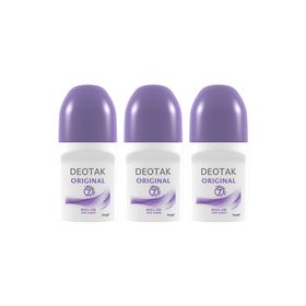 Deotak Original Kadınlar 3x35 ml Roll-On Deodorant