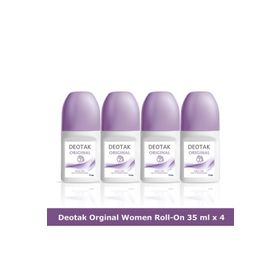 Deotak Original Roll-On 4x35 ml Erkek Deodorant