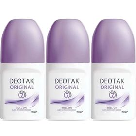 Deotak Original Women 3x35 ml Roll-On Deodorant