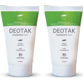 Deotak Plus 2'li 35 ml Antiperspirant Krem Deodorant