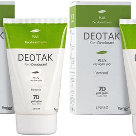 Deotak Plus 35 ml Çay Ağaçı Yağı 2 Adet Unisex Krem Deodorant