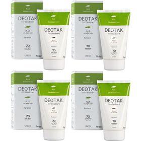 Deotak Plus 35 ml Çay Ağaçı Yağı 4 Adet Unisex Krem Deodorant