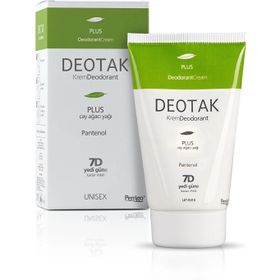 Deotak Plus 35 ml Çay Ağaçı Yağı Unisex Krem Deodorant