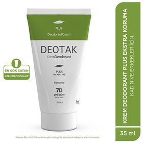 Deotak Plus 35 ml Unisex Krem Deodorant