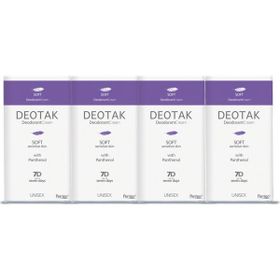 Deotak Soft 4x35 ml Unisex Krem Deodorant