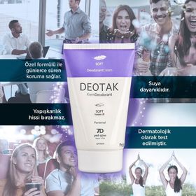 Deotak Soft 6x35 ml Hassas Cilt Unisex Krem