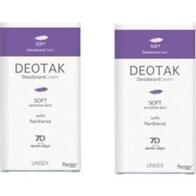 Deotak Soft Hassas Ciltler 35 ml 2'li Krem Deodorant