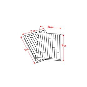 Depa 22x32 mm 2 Adet Bambu Kesme Tahtası