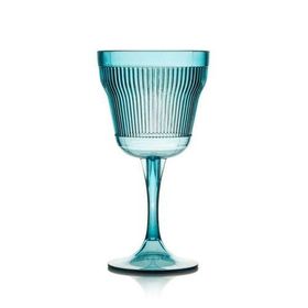 Depa 300 ml Akrilik Aquamarin Kahve Yanı Su Bardağı