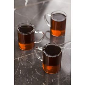 Depa 3x200 ml Borosilikat Isıya Dayanıklı Termısıl Cam Kupa Bardak