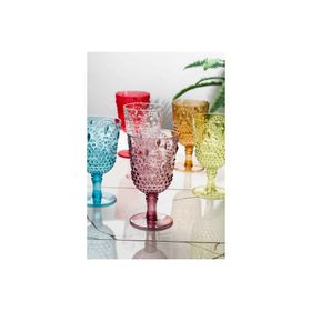 Depa 450 ml 6 Adet Renkli Kahve Yanı Su Bardağı