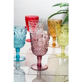 Depa 450 ml 6 Adet Renkli Kahve Yanı Su Bardağı
