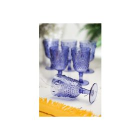 Depa 450 ml Akrilik Mavi Kahve Yanı Su Bardağı