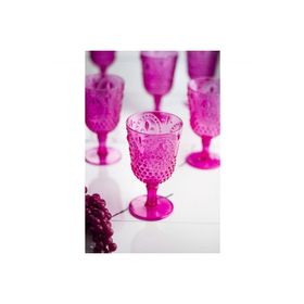 Depa 450 ml Akrilik Pembe Kahve Yanı Su Bardağı