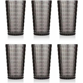 Depa 750 ml 6 Adet Akrilik Füme Su Bardağı