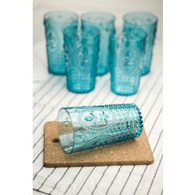 Depa 750 ml Akrilik Aquamarin Uzun Su Bardağı