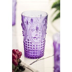 Depa 750 ml Akrilik Mor Uzun Su Bardağı