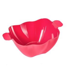 Depa Akrilik Koyu Pembe Makarna Sebze Meyve Süzgeçi