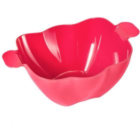 Depa Akrilik Koyu Pembe Makarna Sebze Meyve Süzgeçi