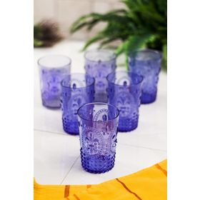 Depa Akrilik Mavi 400 ml 6 Adet Kahve Yanı Su Bardağı