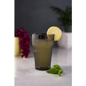 Depa Akrilik Mürdüm 400 ml Tekli Uzun Bardak & Su Meşrubat Bardağı