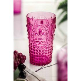 Depa Akrilik Pembe Uzun Bardak