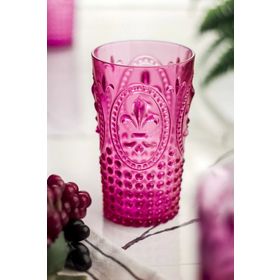 Depa Akrilik Pembe Uzun Bardak