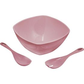 Depa Akrilik Soft Pembe Kare Salata Kasesi