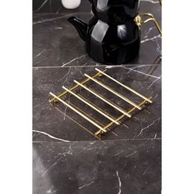 Depa Gold Paslanmaz Nihale & Çaydanlık ve Tencere Altlığı