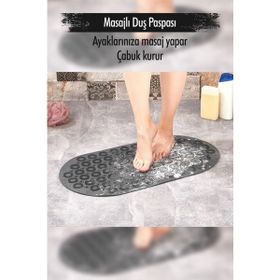 Depa Silikon Masajlı Duş Paspası