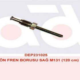 Depar 1025 M131 120 cm Sağ Ön Fren Borusu