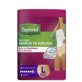 Depend 108 Adet Large Büyük Boy Emici Külot