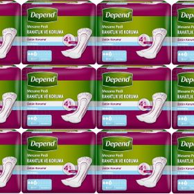 Depend 12x8 Normal Rahatlık ve Koruma Mesane Pedi