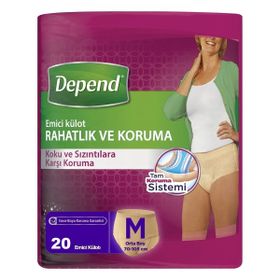 Depend 20 Adet M Lohusa Pedi
