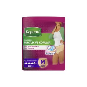 Depend 20 Adet M Lohusa Pedi