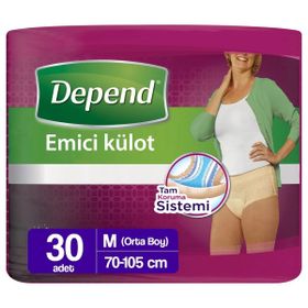 Depend 30 Adet M Lohusa Pedi