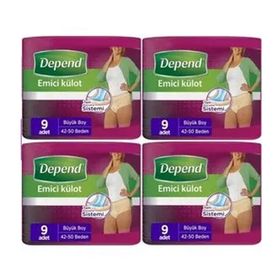 Depend 36 Adet Büyük Emici Külot