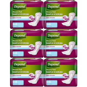 Depend 6x8 Normal Rahatlık ve Koruma Mesane Pedi
