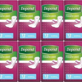 Depend 96 Adet Kadın Normal Mesane Pedi